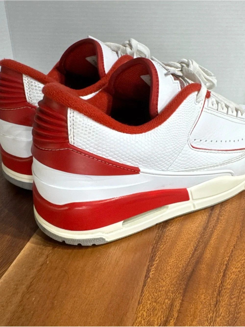 Nike Air Jordan Retro 2/3 White Varsity Red (FD0383-161) Men’s Size 10